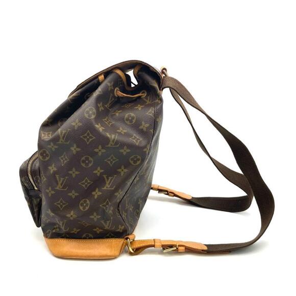 LOUIS VUITTON Brown Monogram Backpack - Picture 3 of 15